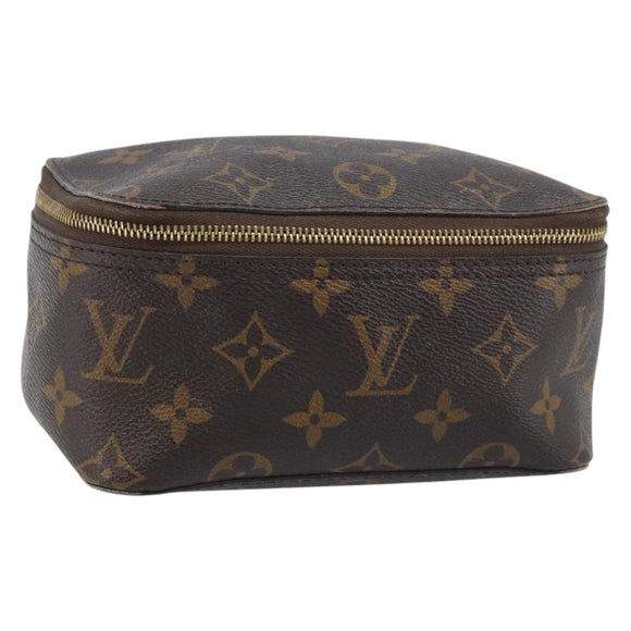 LOUIS VUITTON Monogram Cube De Langemont PM Pouch M43688 LV Auth 165373