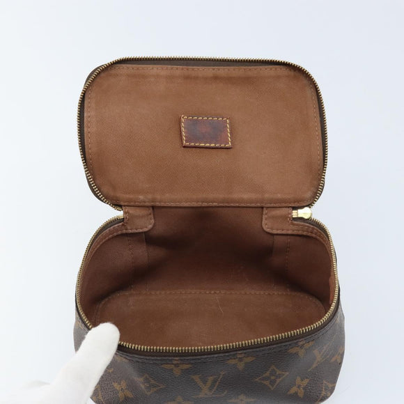 LOUIS VUITTON Monogram Cube De Langemont PM Pouch M43688 LV Auth 165373