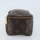 LOUIS VUITTON Monogram Cube De Langemont PM Pouch M43688 LV Auth 165373-4