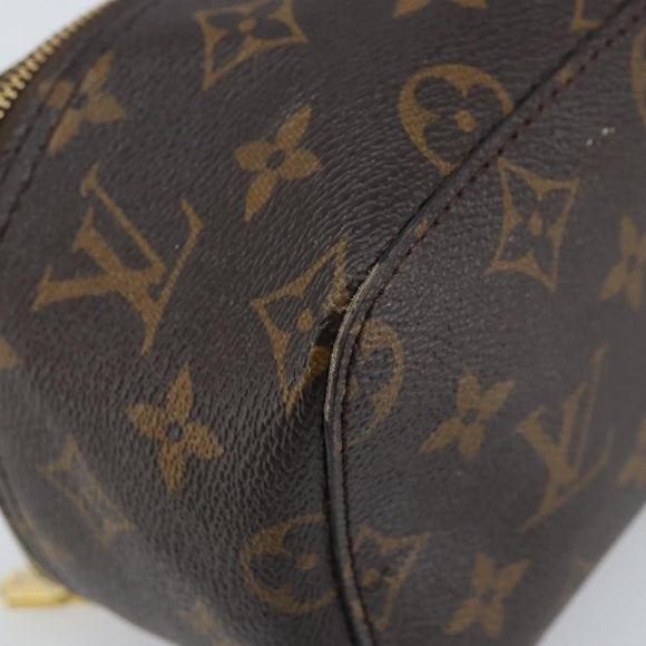 LOUIS VUITTON Monogram Cube De Langemont PM Pouch M43688 LV Auth 165373
