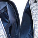Christian Dior Trotter Canvas Hand Bag Navy Silver Auth 165376-21