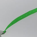 Chrome Hearts Takamini Shoulder Bag Leather Green Silver Auth 165377SM-9