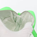 Chrome Hearts Takamini Shoulder Bag Leather Green Silver Auth 165377SM-25
