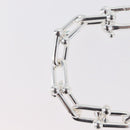 TIFFANY&Co. Hardware Large Link Bracelet Ag925 Silver Auth 165380SM-4