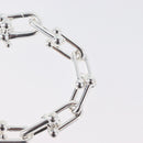TIFFANY&Co. Hardware Large Link Bracelet Ag925 Silver Auth 165380SM-5