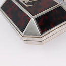 LOUIS VUITTON Chain Shoulder Bag metal Red LV Auth 165383SAM-15
