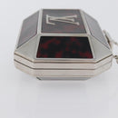 LOUIS VUITTON Chain Shoulder Bag metal Red LV Auth 165383SAM-3