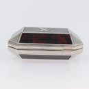 LOUIS VUITTON Chain Shoulder Bag metal Red LV Auth 165383SAM-5