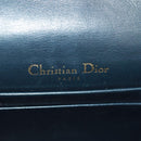 Christian Dior Trotter Canvas Saddle Oblique Waist bag Navy Gold Auth 165390V-16