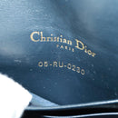Christian Dior Trotter Canvas Saddle Oblique Waist bag Navy Gold Auth 165390V-22