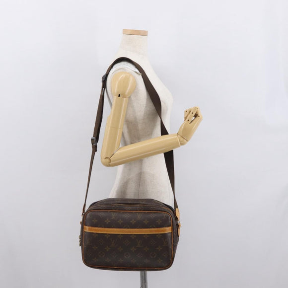 LOUIS VUITTON Monogram Reporter PM Shoulder Bag M45254 LV Auth 165394
