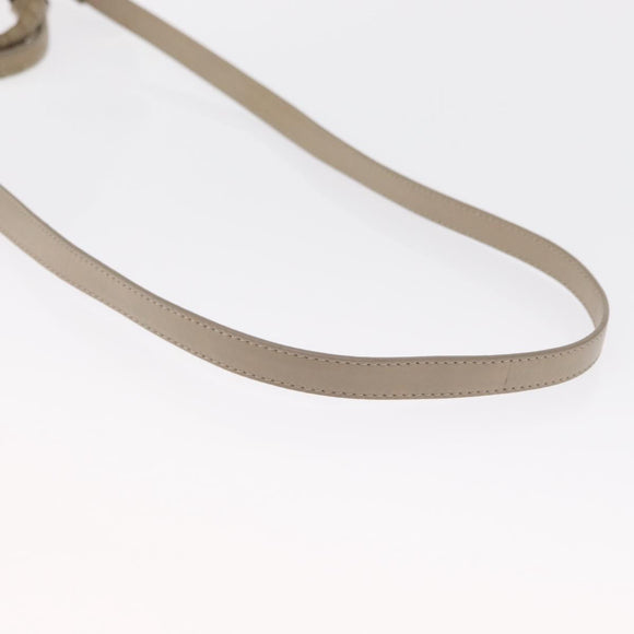 BOTTEGA VENETA INTRECCIATO Handtas Leer 2way Grijs Auth 165395