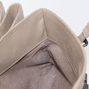 BOTTEGA VENETA INTRECCIATO Handtas Leer 2way Grijs Auth 165395-23