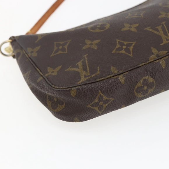 LOUIS VUITTON Monogram Pochette Accessoires Etui M51980 LV Auth 165400