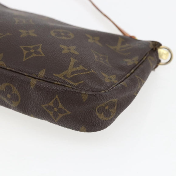LOUIS VUITTON Monogram Pochette Accessoires Etui M51980 LV Auth 165400