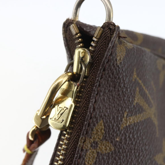 LOUIS VUITTON Monogram Pochette Accessoires Etui M51980 LV Auth 165400