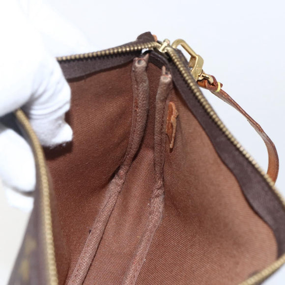 LOUIS VUITTON Monogram Pochette Accessoires Etui M51980 LV Auth 165400