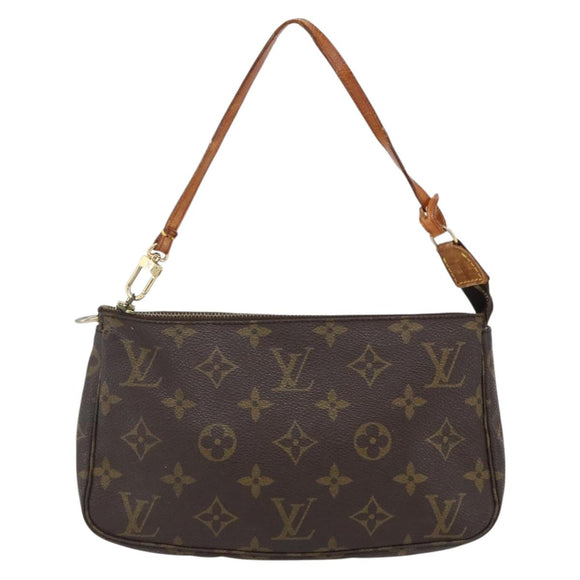 LOUIS VUITTON Monogram Pochette Accessoires Etui M51980 LV Auth 165400