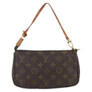 LOUIS VUITTON Monogram Pochette Accessoires Etui M51980 LV Auth 165400-2
