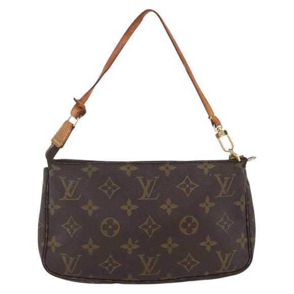 LOUIS VUITTON Monogram Pochette Accessoires Etui M51980 LV Auth 165400