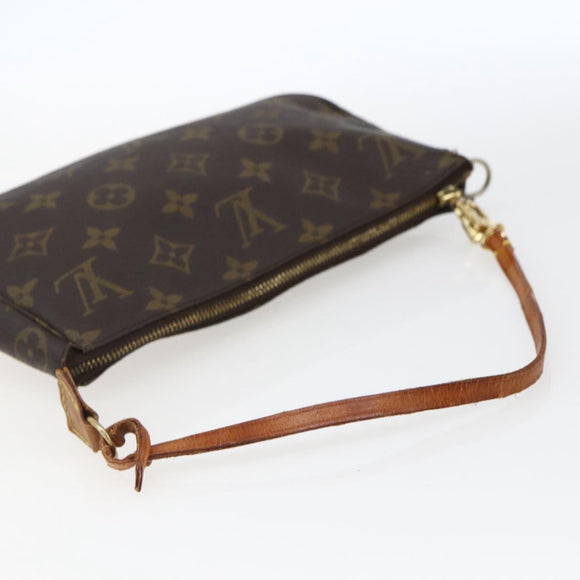 LOUIS VUITTON Monogram Pochette Accessoires Etui M51980 LV Auth 165400