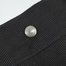 HERMES Her Line TGM Hand Bag Canvas Gray Silver Auth 165402-14