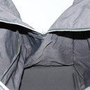 HERMES Her Line TGM Hand Bag Canvas Gray Silver Auth 165402-17