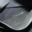 HERMES Her Line TGM Hand Bag Canvas Gray Silver Auth 165402-19