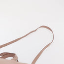 Miu Miu Hand Bag Leather 2way Pink Silver Auth 165405-14