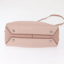 Miu Miu Hand Bag Leather 2way Pink Silver Auth 165405-5