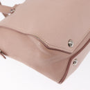 Miu Miu Hand Bag Leather 2way Pink Silver Auth 165405-16