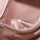 Miu Miu Hand Bag Leather 2way Pink Silver Auth 165405-12
