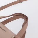 Miu Miu Hand Bag Leather 2way Pink Silver Auth 165405-8