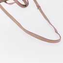 Miu Miu Hand Bag Leather 2way Pink Silver Auth 165405-9