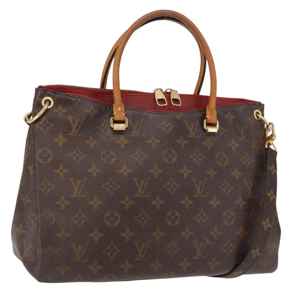 LOUIS VUITTON Monogram Pallas Hand Bag 2way M41633 LV Auth 165406A