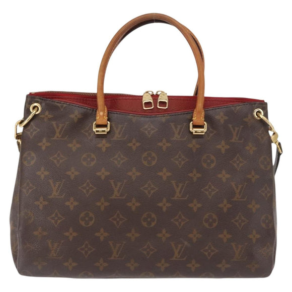 LOUIS VUITTON Monogram Pallas Hand Bag 2way M41633 LV Auth 165406A