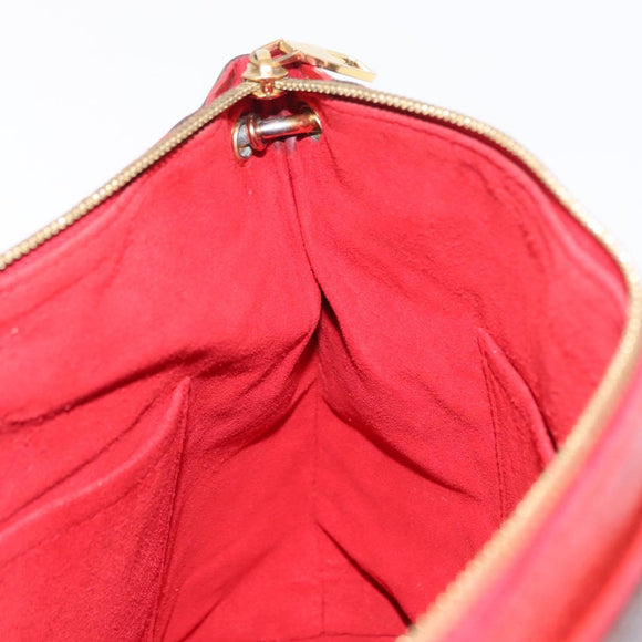 LOUIS VUITTON Monogram Pallas Hand Bag 2way M41633 LV Auth 165406A