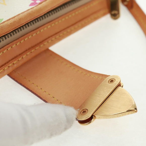 LOUIS VUITTON Monogram Multicolor Shirley Shoulder Bag White M40049 Auth 165408V