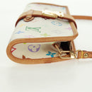 LOUIS VUITTON Monogram Multicolor Shirley Shoulder Bag White M40049 Auth 165408V-5