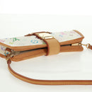 LOUIS VUITTON Monogram Multicolor Shirley Shoulder Bag White M40049 Auth 165408V-6