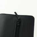 CHANEL Chain Matelasse 2.55 Shoulder Bag Leather Black Gold CC Auth 165409V-22