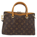 LOUIS VUITTON Monogram Palas BB Hand Bag 2way M40929 LV Auth 165423-13