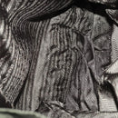 PRADA Backpack Nylon Khaki Silver Auth 165432-11