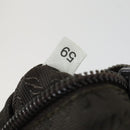 PRADA Backpack Nylon Khaki Silver Auth 165432-12