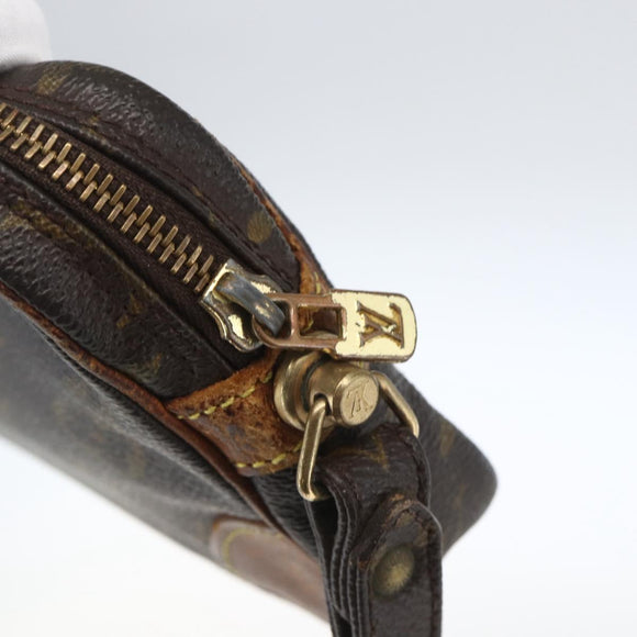 LOUIS VUITTON Monogram Marly Dragonne PM Clutch Bag M51827 LV Auth 165435