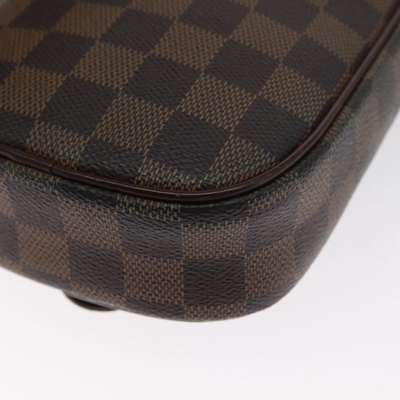 LOUIS VUITTON Damier Ebene Pochette Gange Shoulder Bag SPO N48048 LV Auth 165447