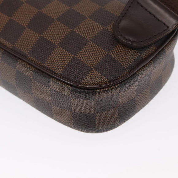 LOUIS VUITTON Damier Ebene Pochette Gange Shoulder Bag SPO N48048 LV Auth 165447