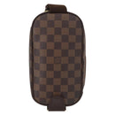 LOUIS VUITTON Damier Ebene Pochette Gange Shoulder Bag SPO N48048 LV Auth 165447-3