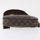 LOUIS VUITTON Damier Ebene Pochette Gange Shoulder Bag SPO N48048 LV Auth 165447-4