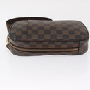 LOUIS VUITTON Damier Ebene Pochette Gange Shoulder Bag SPO N48048 LV Auth 165447-5